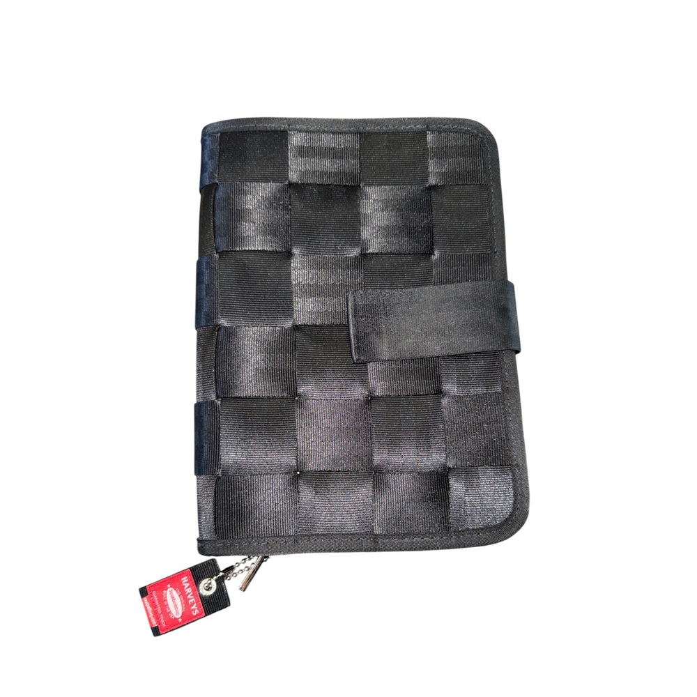 Harveys Seatbeltbag Woven Black Zip Around Ipad/Ipad Pro Cover